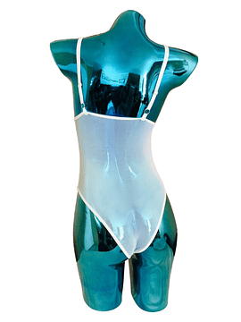 Body Transparente con Encaje