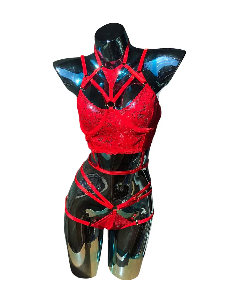 Conjunto de Lenceria Sexy Erótica 3