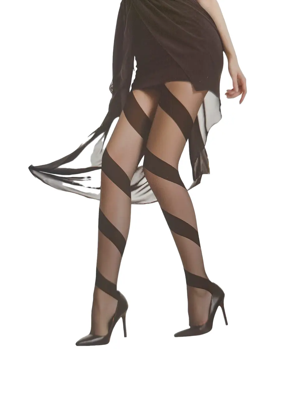 Panty Medias Completas Lisas Con Diseño 2