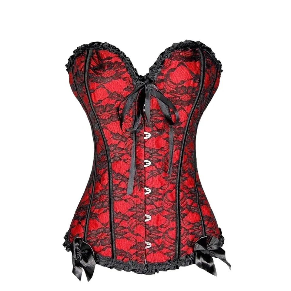 Corsé Sexy Modelador Rojo 1