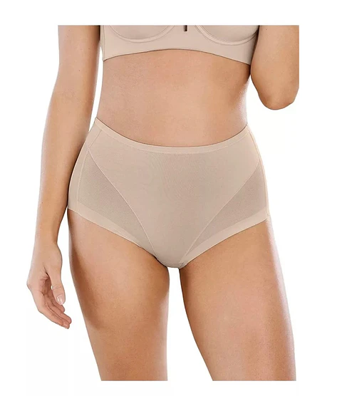 Calzón Tiro Alto Control De Abdomen Efecto Tanga Elasticado