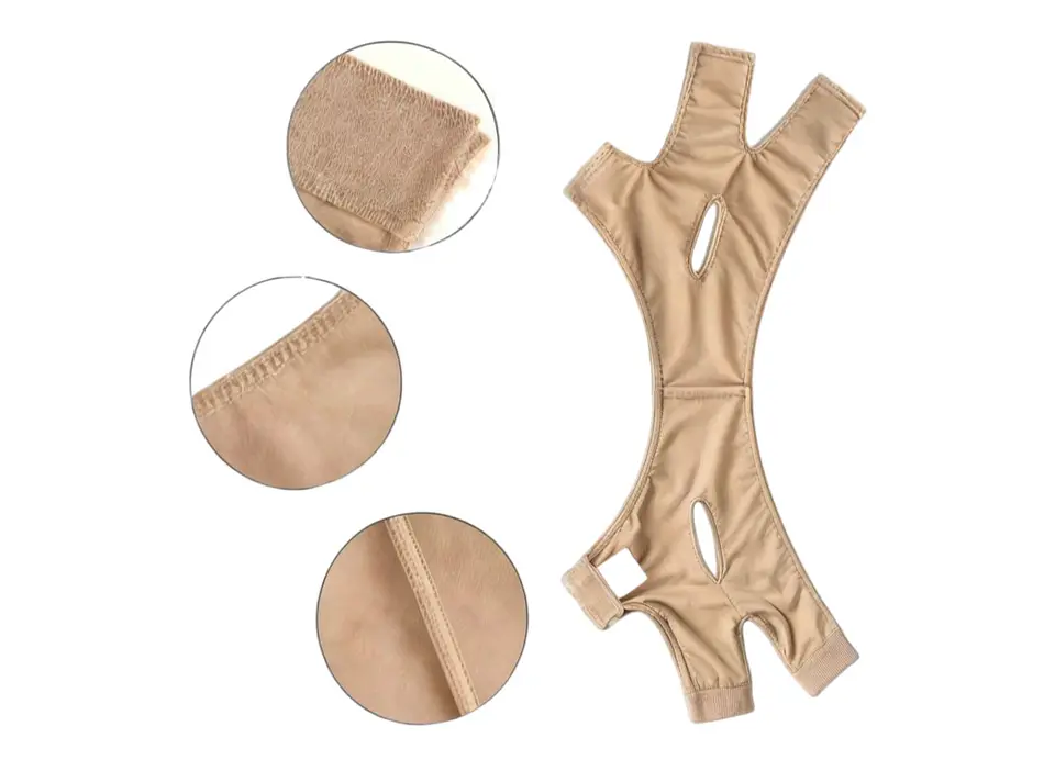 Mentonera Faja Reductora Anti Arruga Papada Cachete Mejilla 2