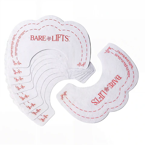 Pack 10 Parches Levanta Busto Adhesivo Transparente