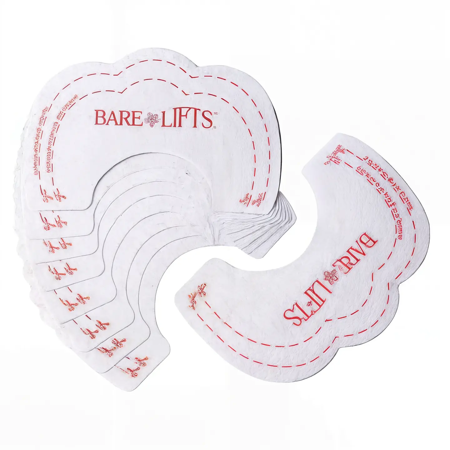 Pack 10 Parches Levanta Busto Adhesivo Transparente 2