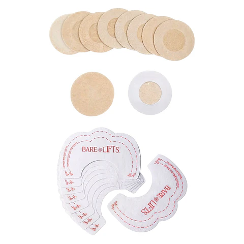Pack 10 Pezoneras Parches  + Levanta Busto Invisible