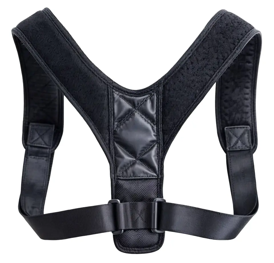 Corrector De Postura De Espalda Acolchada Unisex Ajustable 3