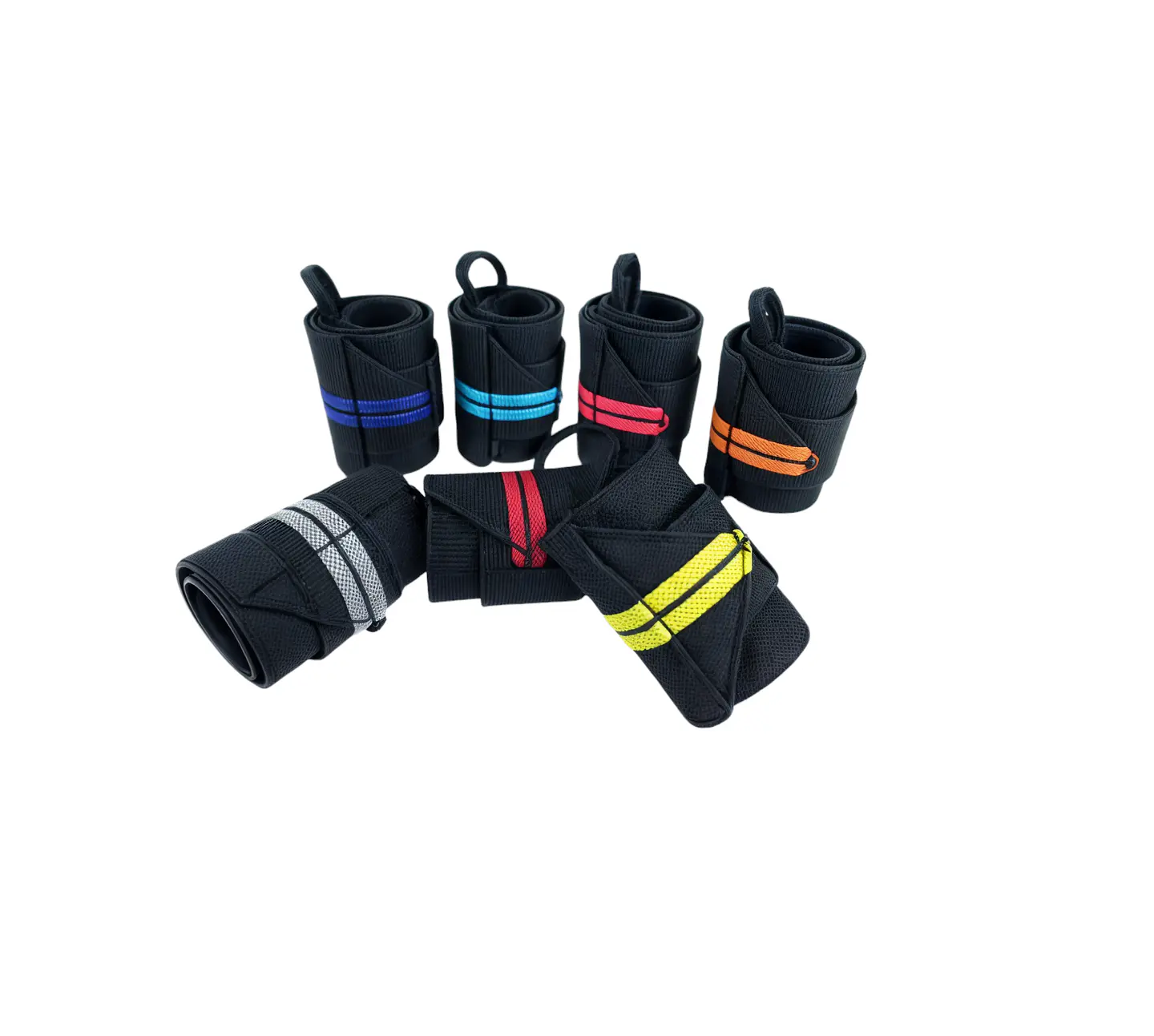 Par Muñequera Elástica Ajustable Deportiva Pesas Gym crosfit 1