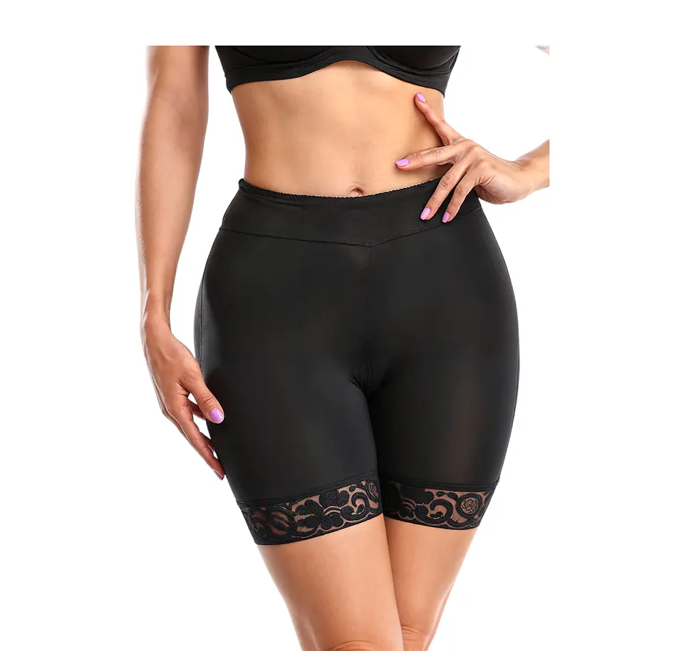 Faja Short Con Varillas y Silicona Antideslizante Levanta Cola 4