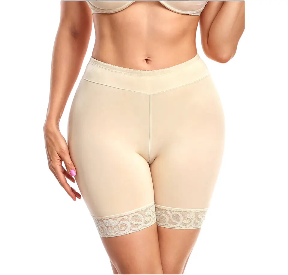 Faja Short Con Varillas y Silicona Antideslizante Levanta Cola 6