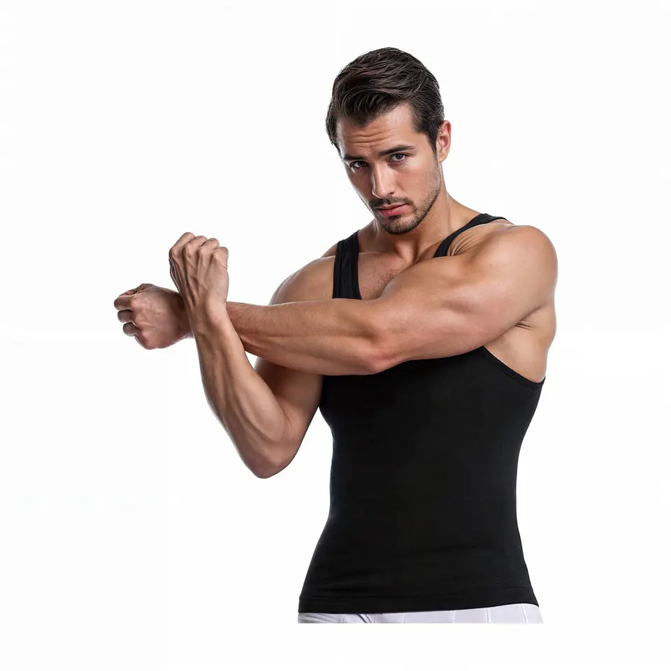 Camiseta Polera Faja Reductora Compresora Modeladora Hombre 3