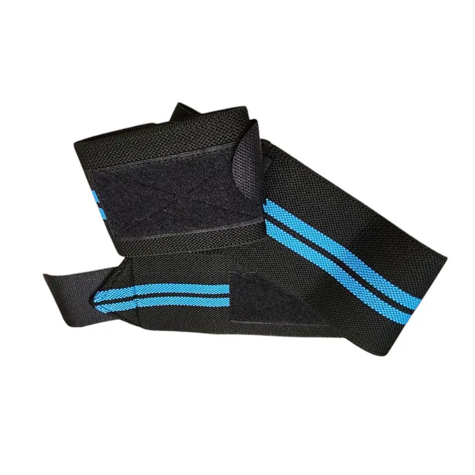 Par Muñequera Elástica Ajustable Deportiva Pesas Gym crosfit 18