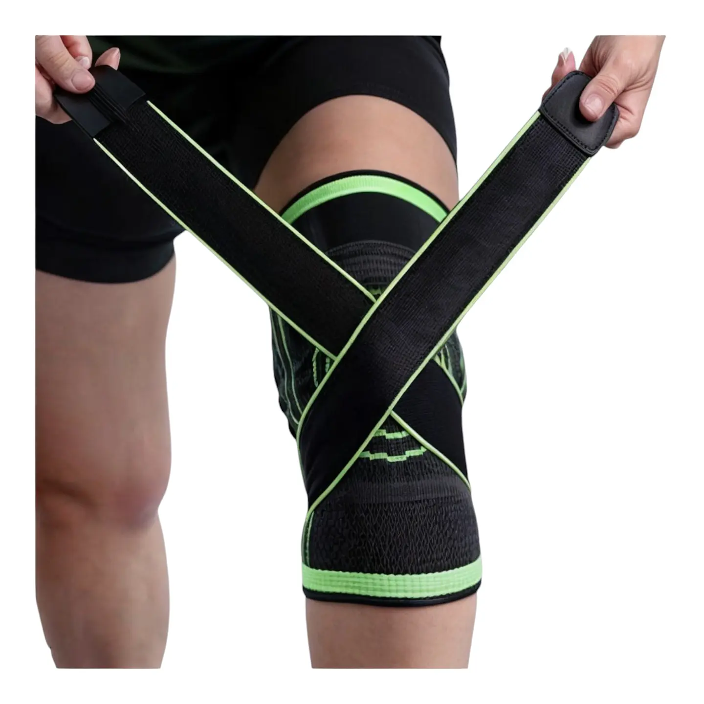 Venda Elástica Para Rodilla Con Velcro Ajustable 2