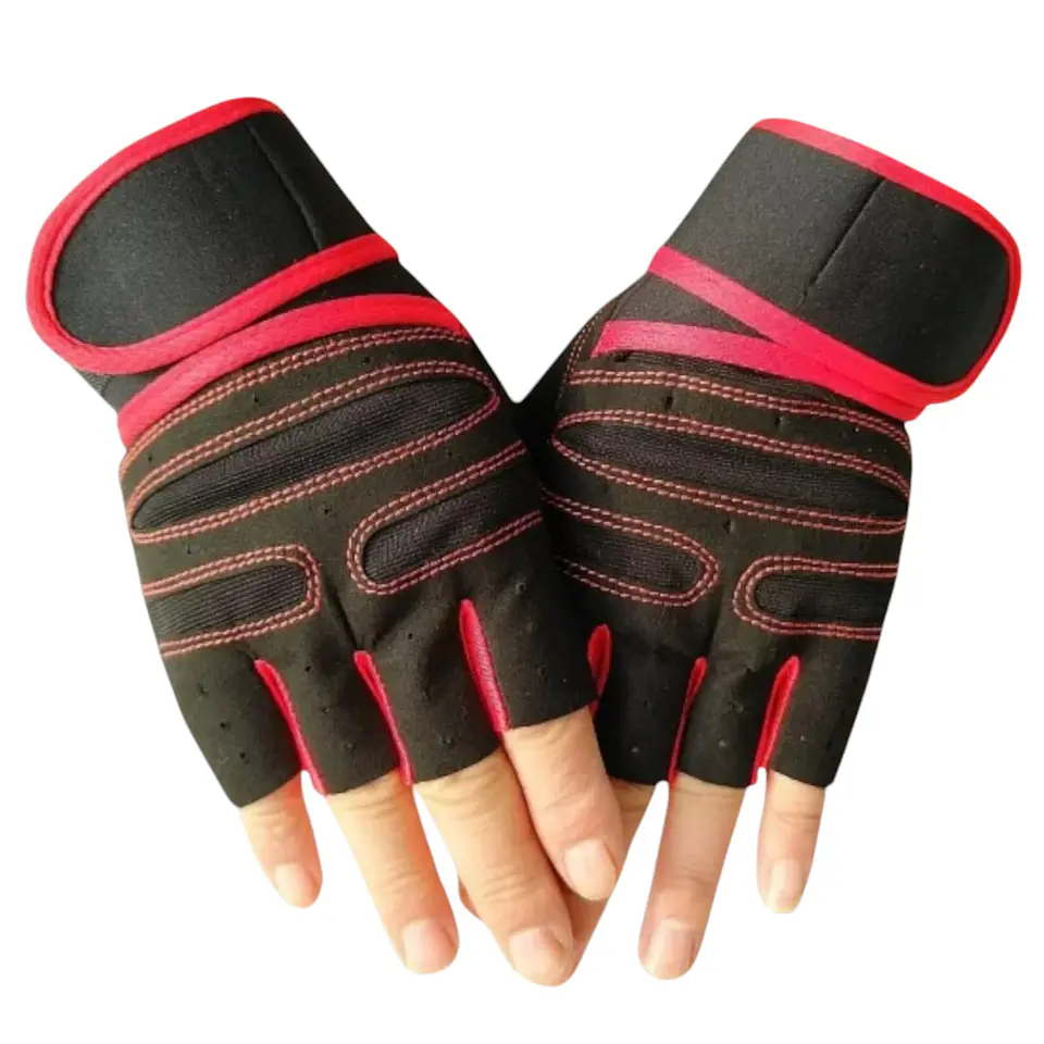 Guantes de Gimnasio Ejercicio Pesas Treking  Multifuncional 4