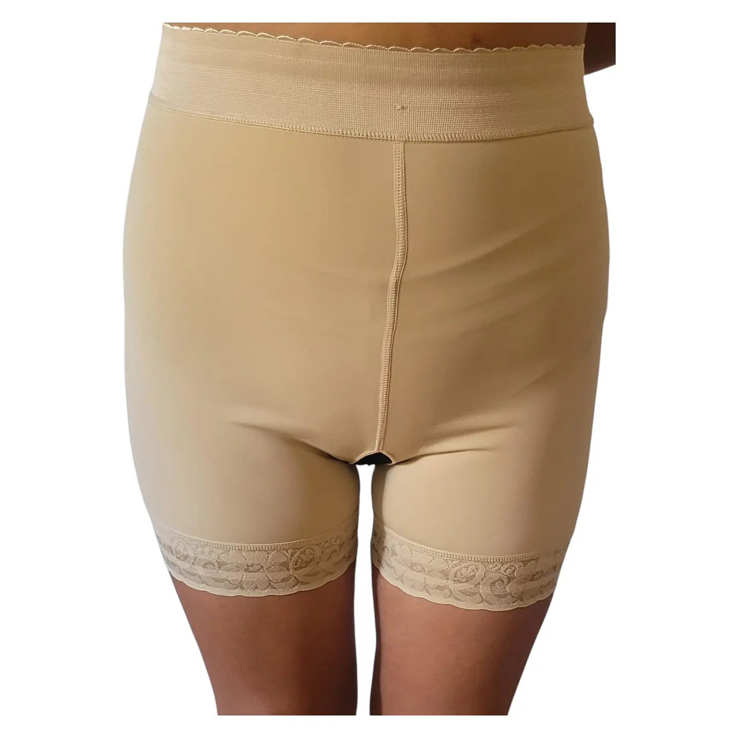 Faja Short Con Varillas Y Silicona Antideslizante Abierta 4