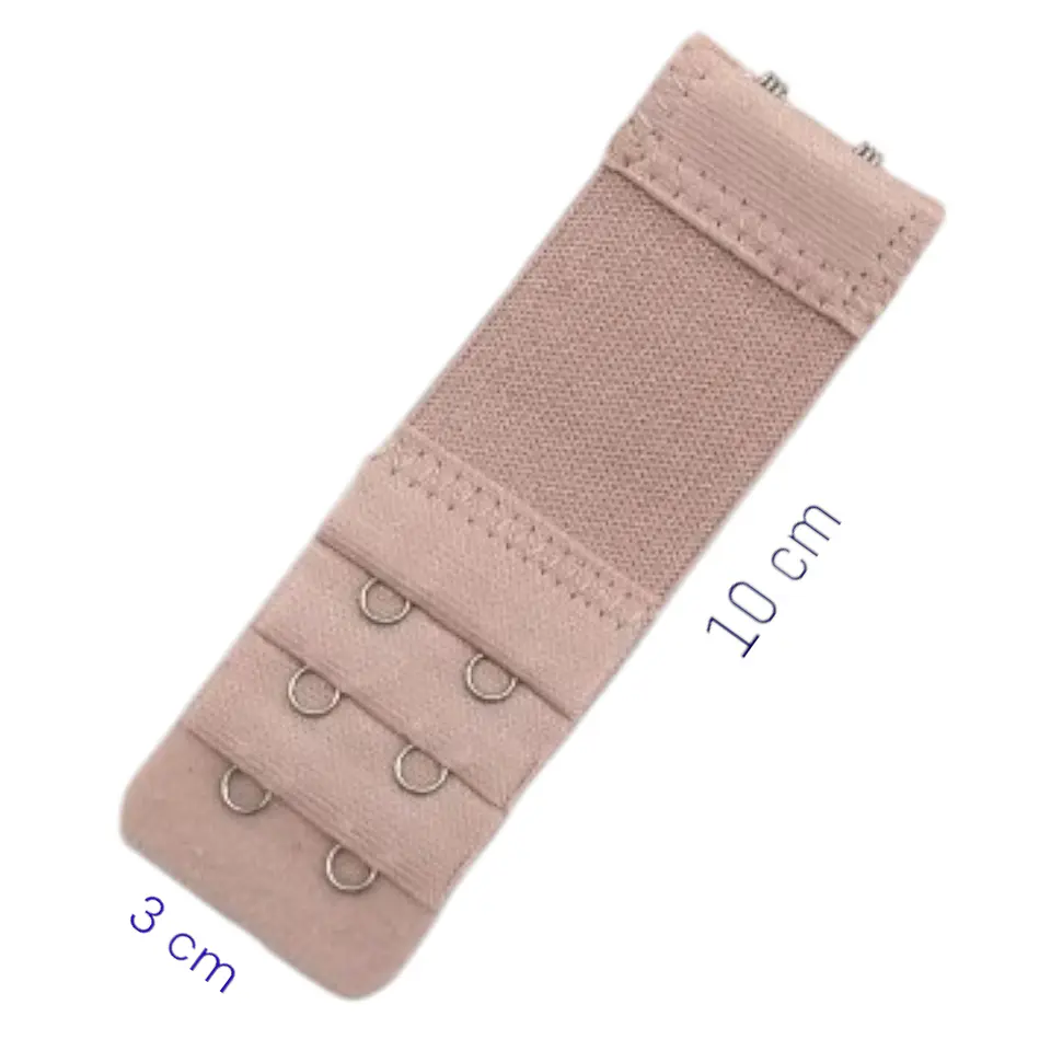 Pack X3 Extensores Para Sostén De Mujer (2 Broches) 4