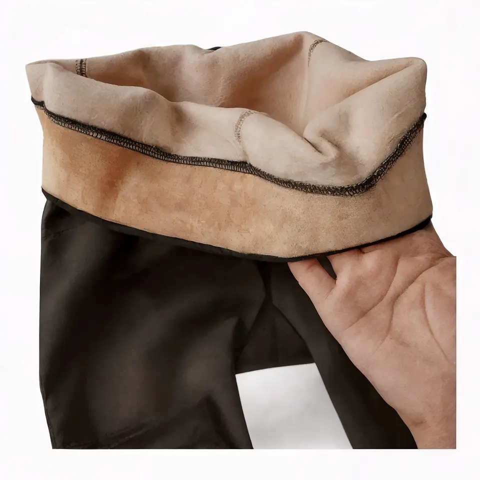 Panty Calza Con Chiporro Traslucida Efecto Piel  6