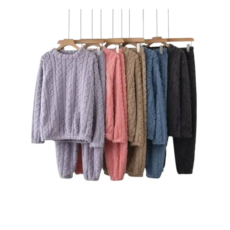 Pijama Unisex Polar Trenzado 4