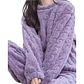 Pijama Unisex Polar Trenzado - thumbnail 3