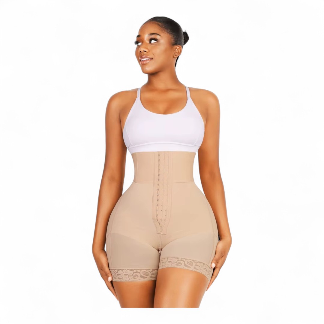Faja Moldeadora de Cintura Alta con Realce de Gluteos