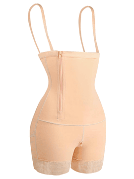 Faja Moldeadora Tipo Colombiana con Control de Abdomen y Cintura de Alta Compresión