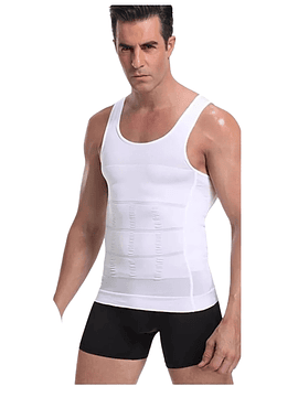 Pack 2 Camiseta Polera Faja Reductora Compresora Modeladora 