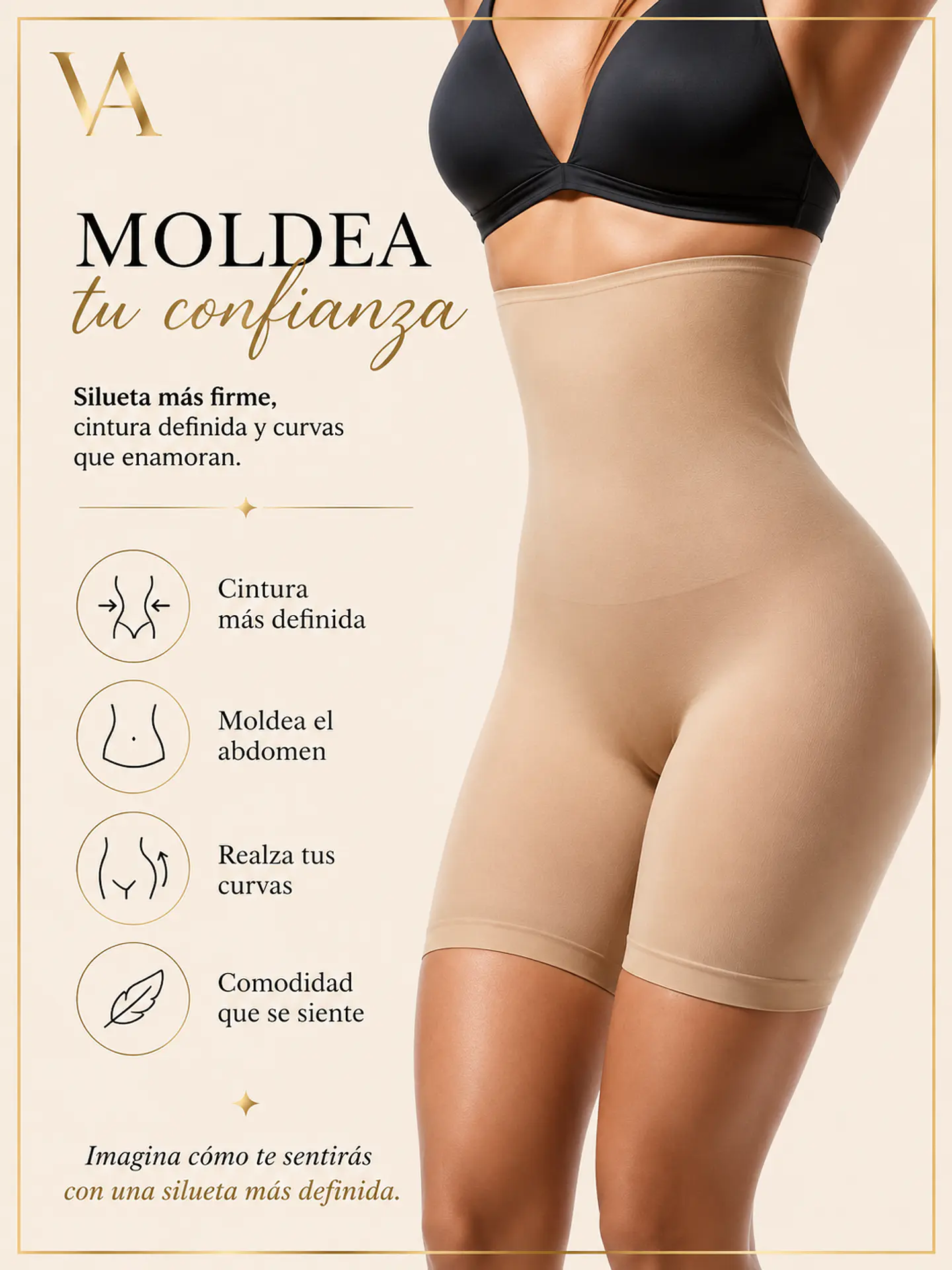 Faja Modeladora y Reductora de Mujer 10