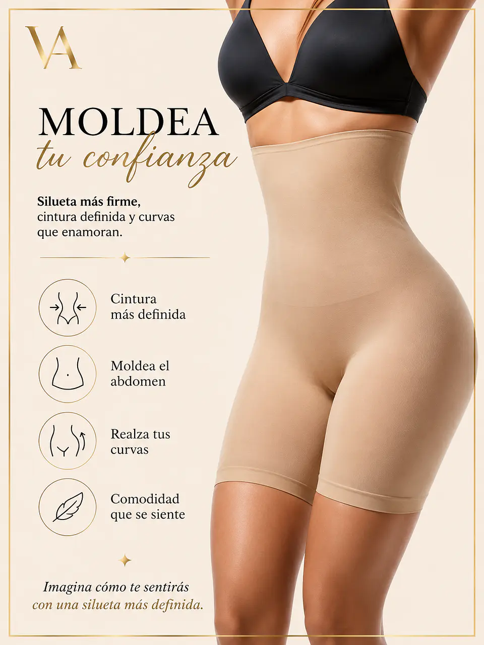 Faja Modeladora y Reductora de Mujer 10