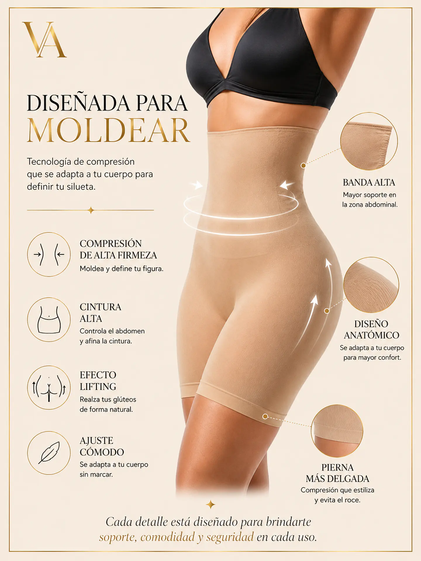 Faja Modeladora y Reductora de Mujer 11