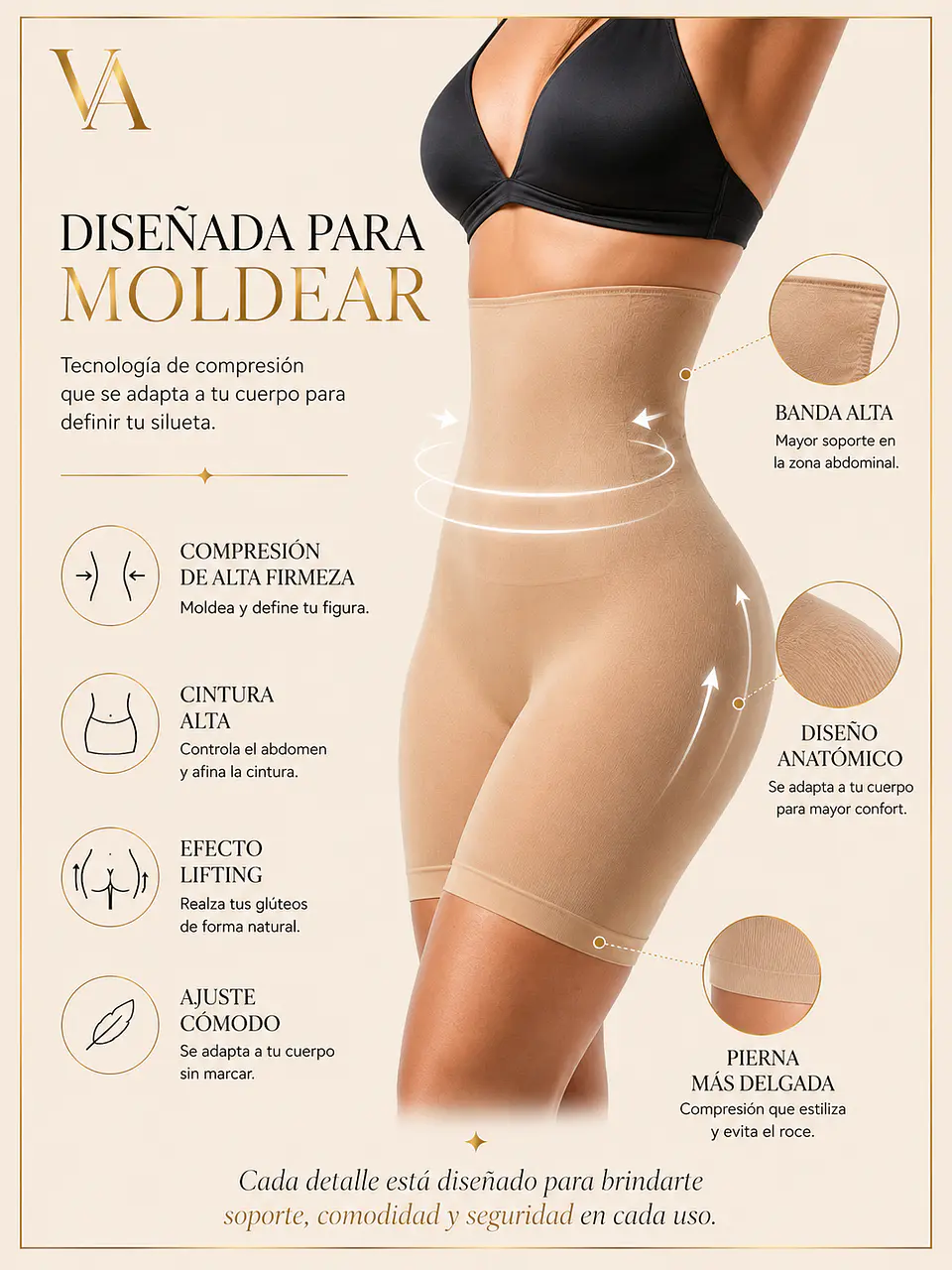 Faja Modeladora y Reductora de Mujer 11