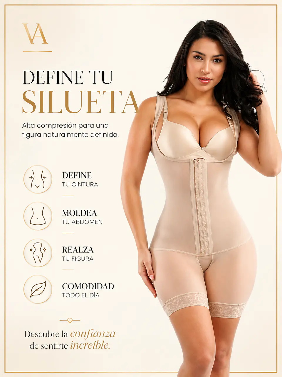 Fajas Moldeadoras Reductoras Tipo Colombianas Orma Pequeña 10