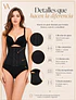 Faja Cintura de Avispa, Control De Abdomen Reductora 6 Broches