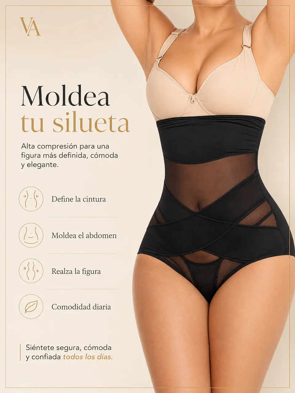 Faja Reductora De Abdomen Y Cintura 6