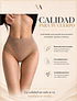 Calzón Tiro Alto Control De Abdomen Efecto Tanga Elasticado
