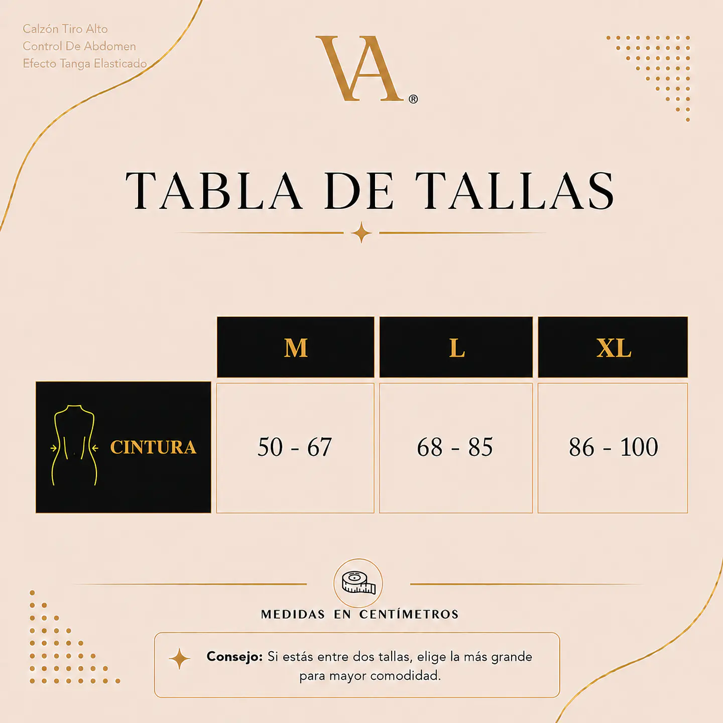 Calzón Tiro Alto Control De Abdomen Efecto Tanga Elasticado 8
