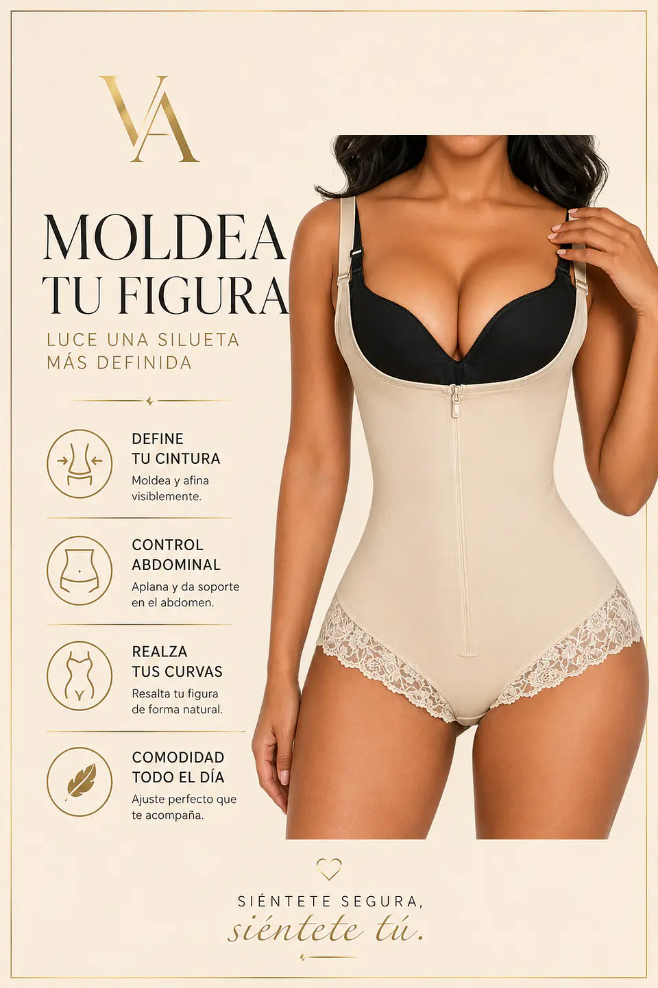 Body Estilo Colombiana De Alta Compresión 6