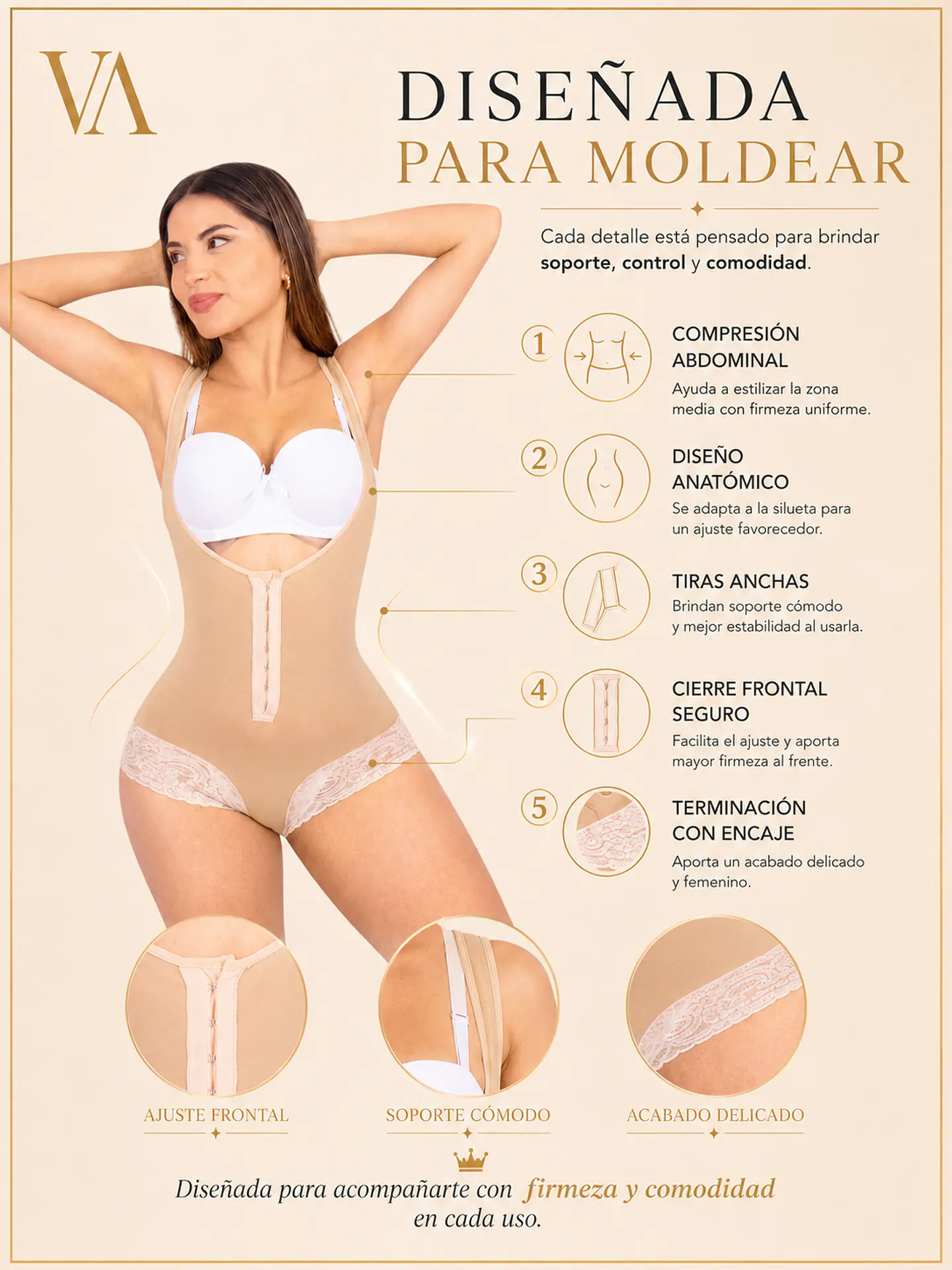 Body Premium Tiras Gruesas Moda King 100% Originales 7