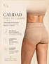 Calzon Reductor Tiro Alto Invisible, Con Ajuste De Velcro