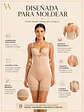 Faja Estilo Colombiana De Alta Compresión Con Encaje Piernas - thumbnail 11
