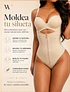  Faja Body Estilo Colombiana Con Cremallera Alta Compresion
