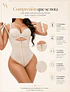  Faja Body Estilo Colombiana Con Cremallera Alta Compresion