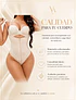  Faja Body Estilo Colombiana Con Cremallera Alta Compresion