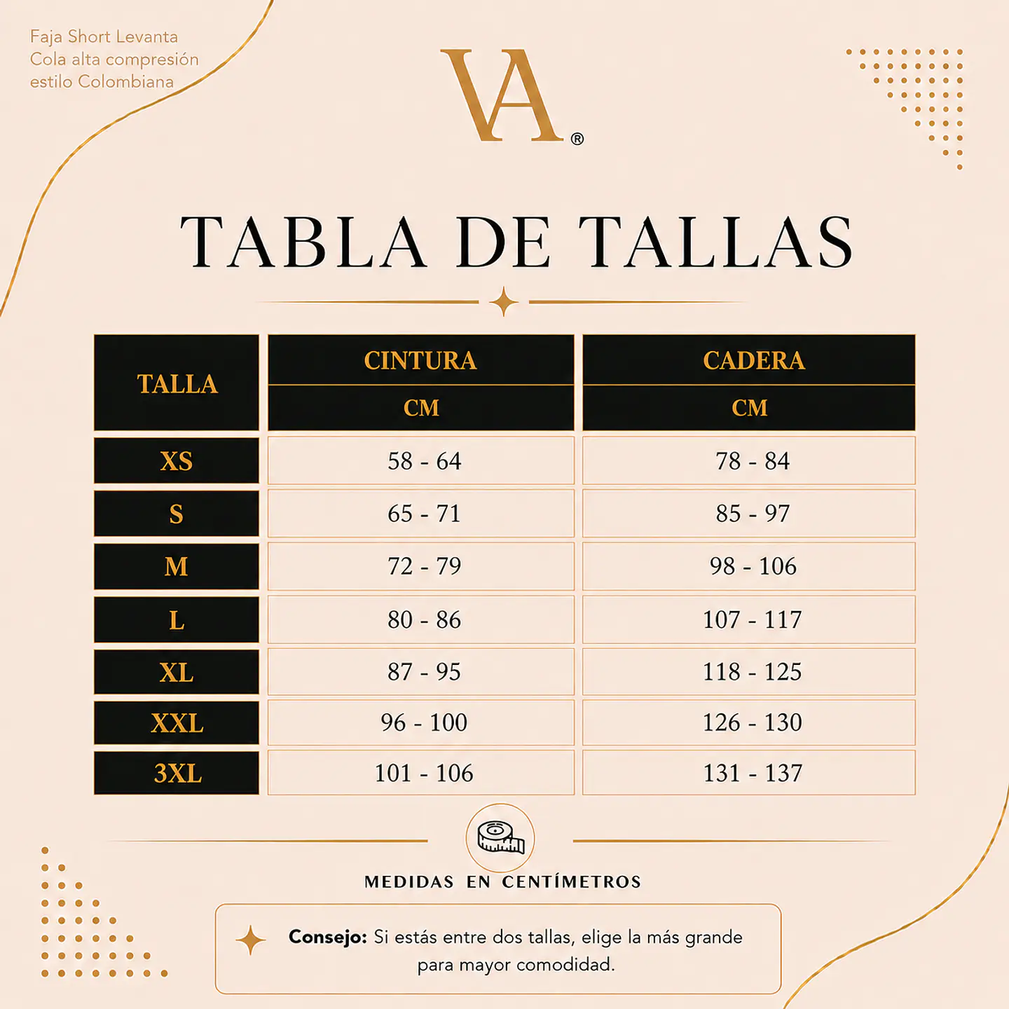 Faja Short Levanta Cola Alta Compresión Estilo Colombiana 11
