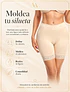 Faja Short Con Varillas y Silicona Antideslizante Levanta Cola