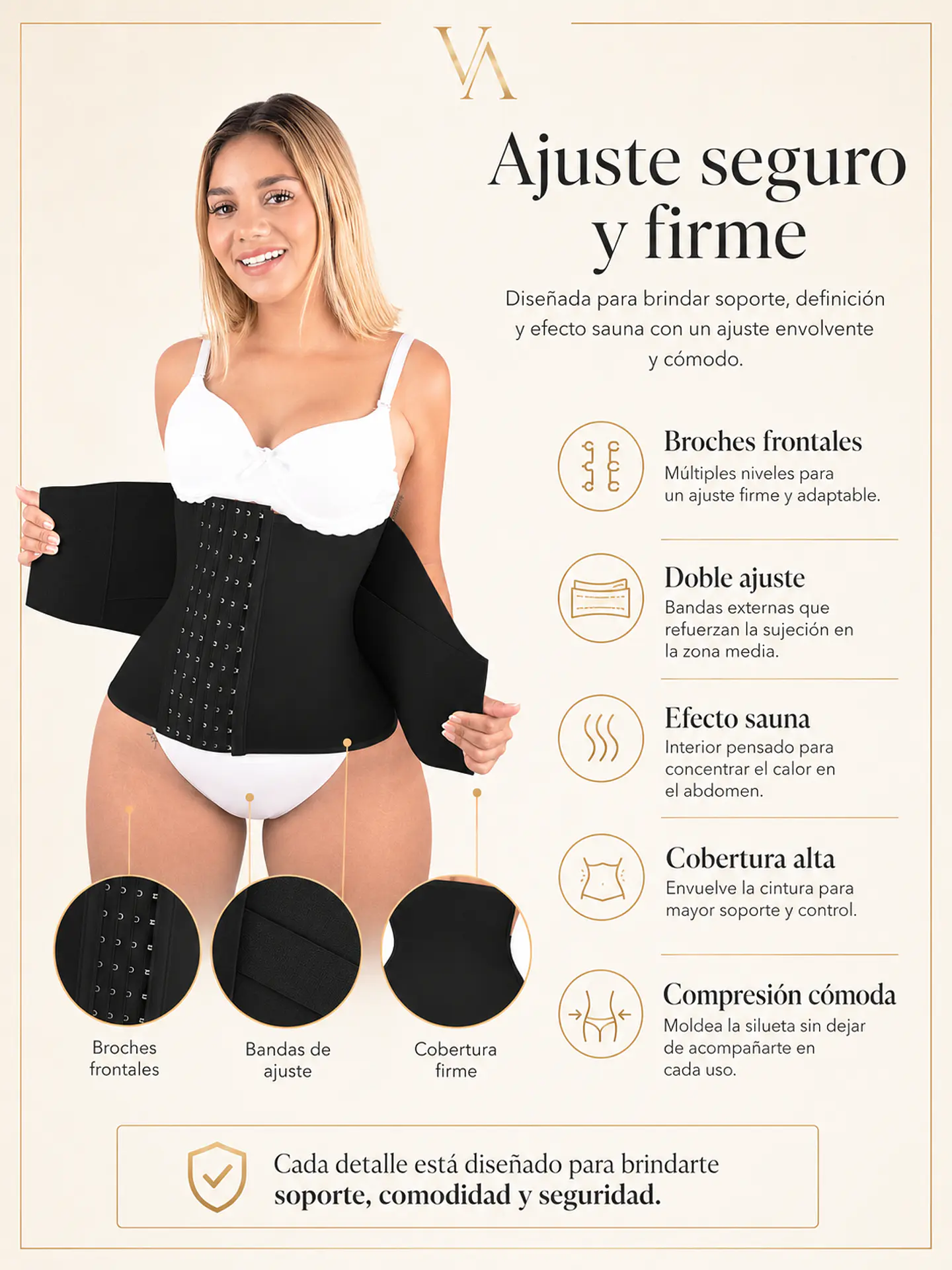 Faja Cinturilla Sauna De Neopreno Unisex Moda King Perú  9