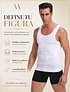 Pack 2 Camiseta Polera Faja Reductora Compresora Modeladora 