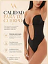 Body Modelador Espalda Escotada Con Push U