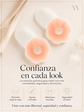 Crubre Pezon De Silicona Invisible Con Push Up