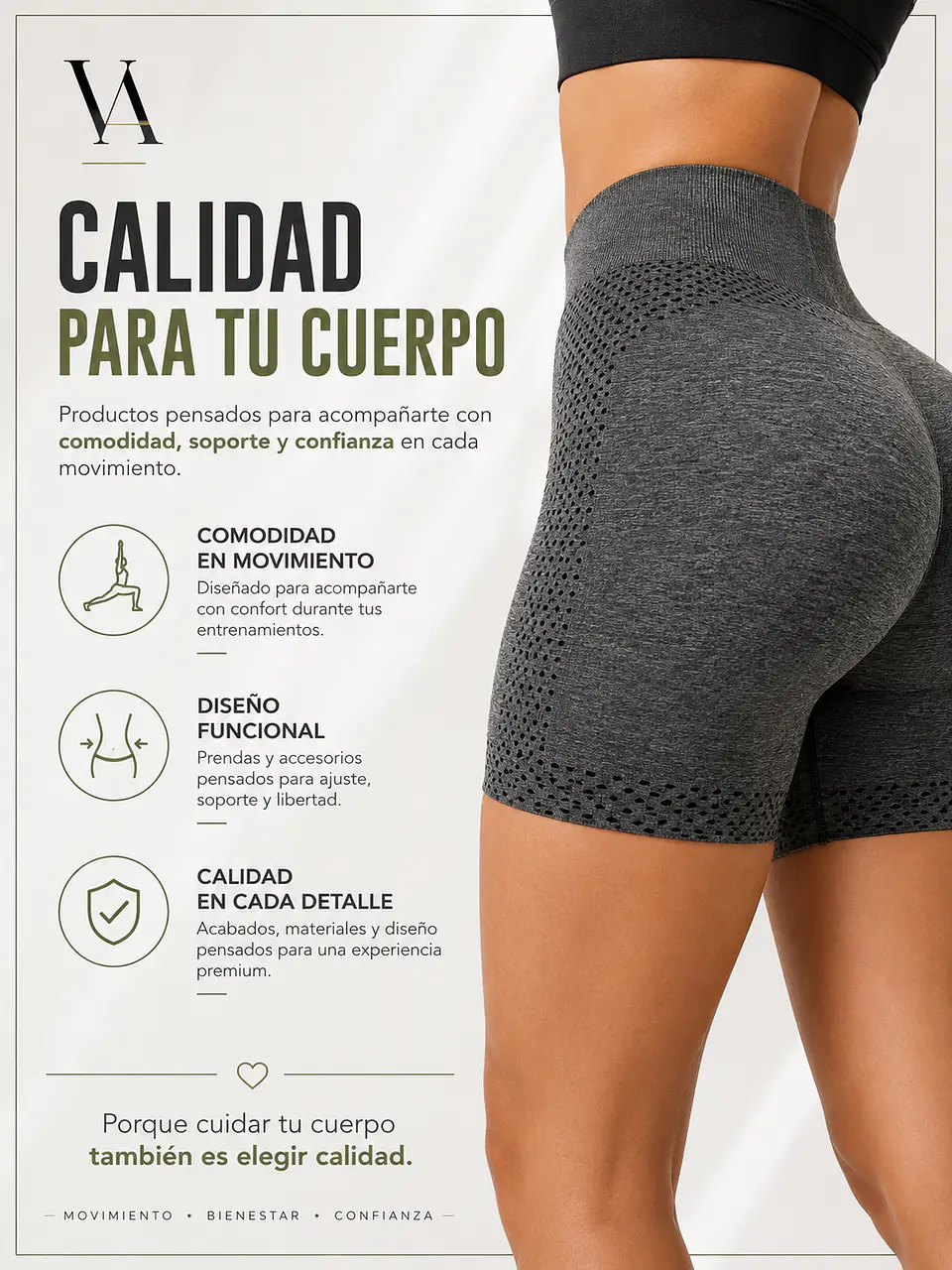 Short Levanta Cola Deportivo Para Mujer 14