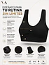 Sujetador Deportivo Con Almohadilla para Mujer