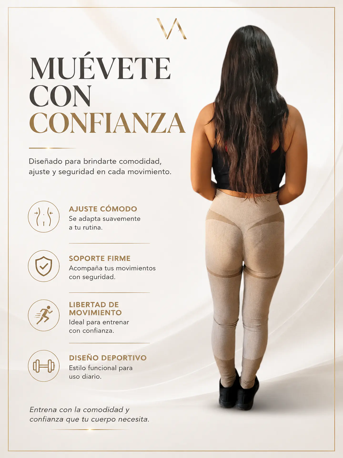 Leggings de Entrenamiento Con Levantamiento De Gluteo 12